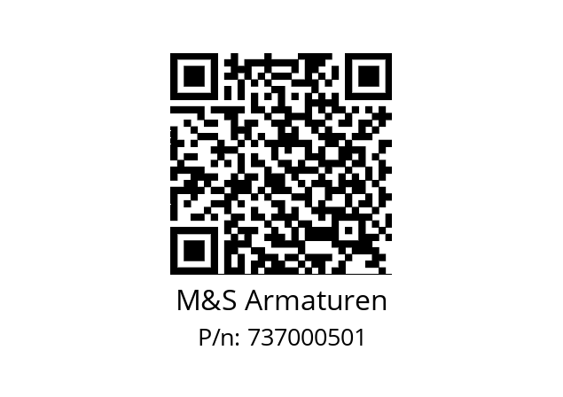   M&S Armaturen 737000501