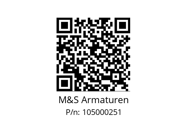   M&S Armaturen 105000251