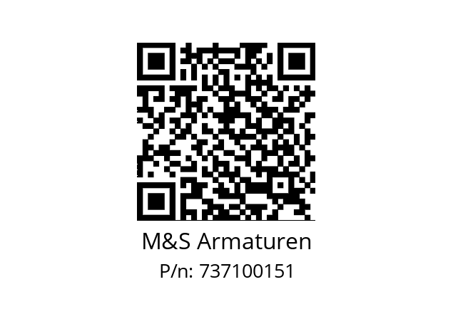   M&S Armaturen 737100151