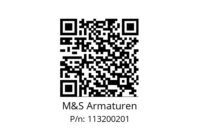   M&S Armaturen 113200201