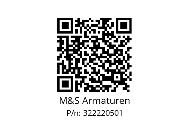   M&S Armaturen 322220501