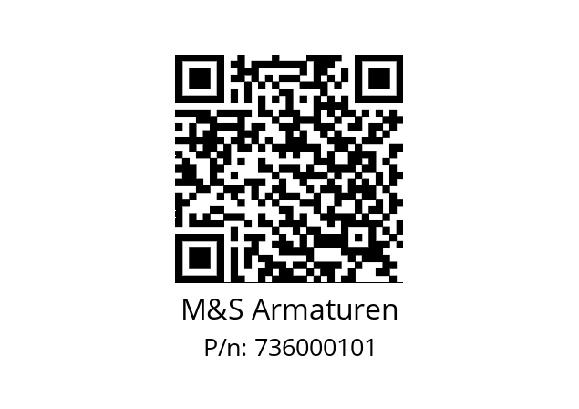   M&S Armaturen 736000101