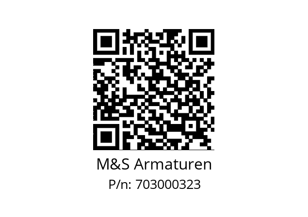   M&S Armaturen 703000323