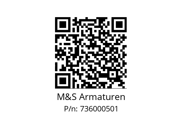   M&S Armaturen 736000501