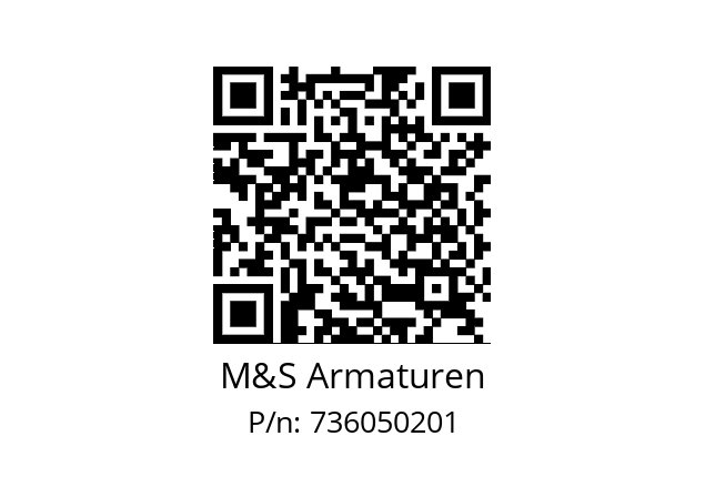   M&S Armaturen 736050201