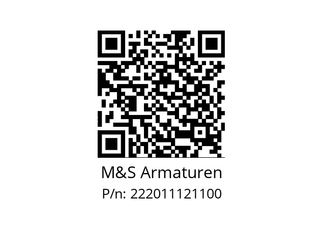   M&S Armaturen 222011121100