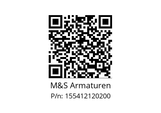   M&S Armaturen 155412120200