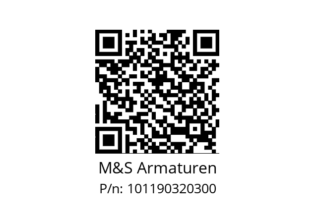   M&S Armaturen 101190320300