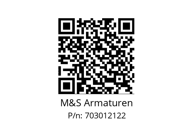   M&S Armaturen 703012122