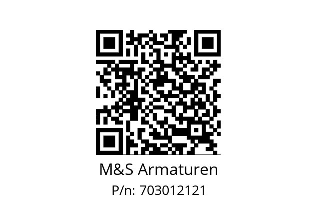   M&S Armaturen 703012121