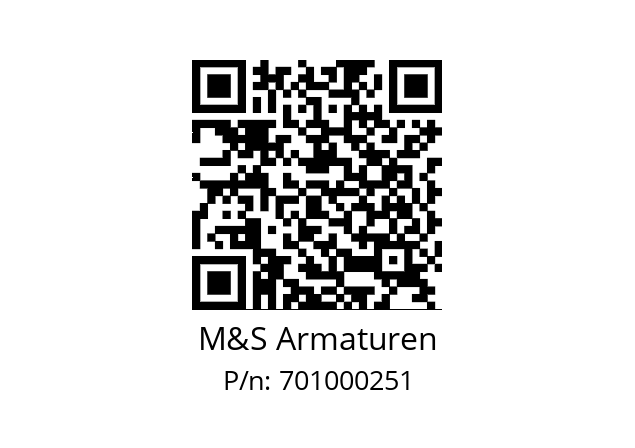   M&S Armaturen 701000251