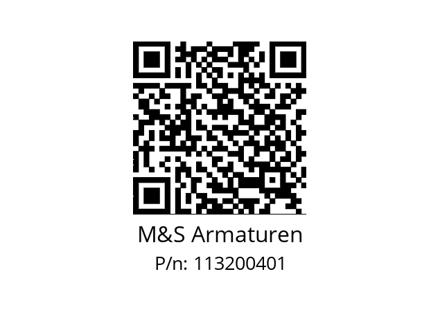   M&S Armaturen 113200401