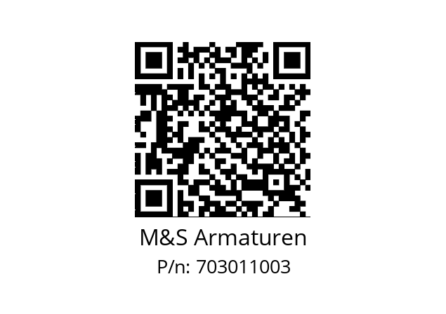   M&S Armaturen 703011003