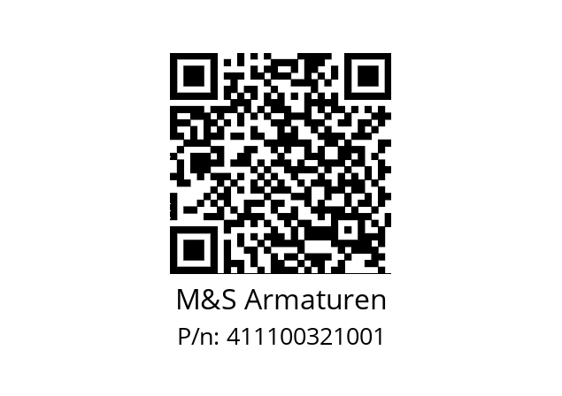   M&S Armaturen 411100321001