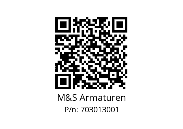   M&S Armaturen 703013001