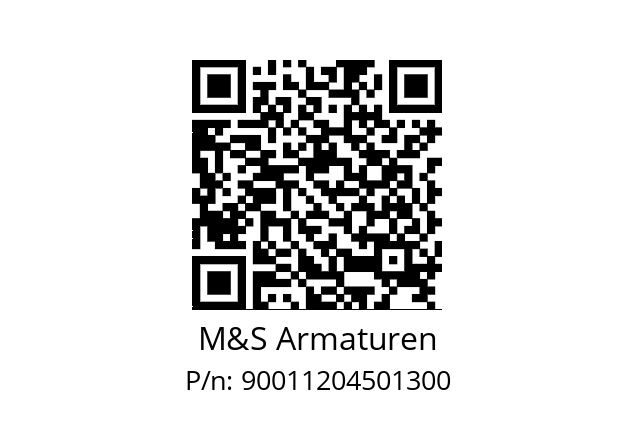   M&S Armaturen 90011204501300