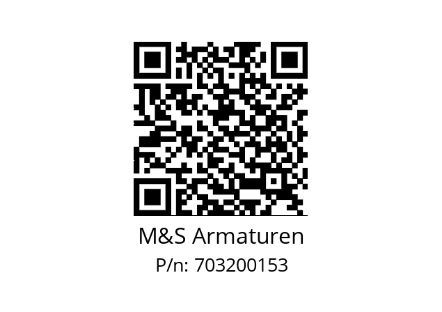   M&S Armaturen 703200153