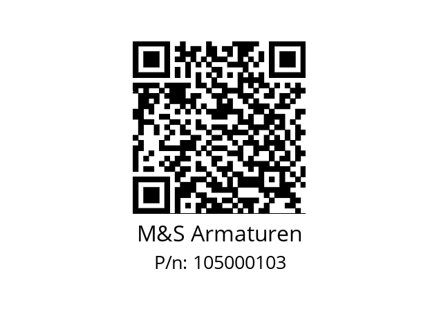   M&S Armaturen 105000103