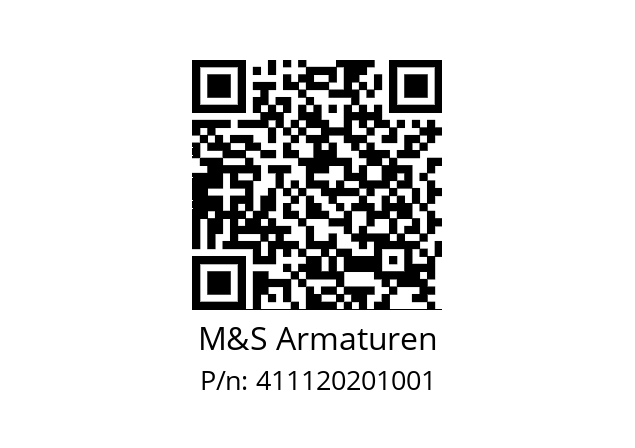   M&S Armaturen 411120201001