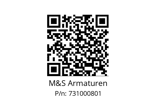   M&S Armaturen 731000801