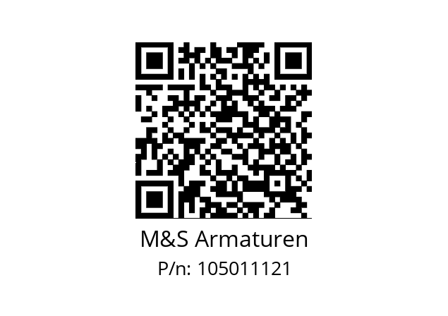   M&S Armaturen 105011121