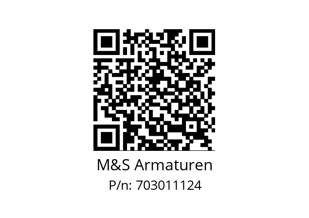   M&S Armaturen 703011124