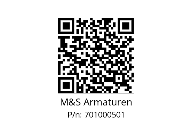   M&S Armaturen 701000501