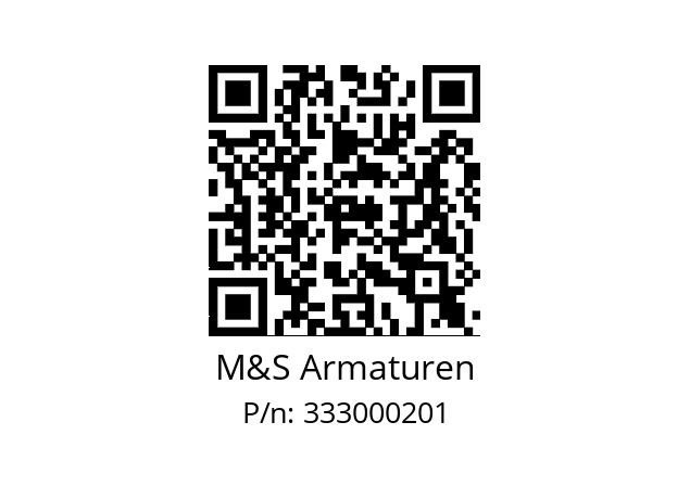   M&S Armaturen 333000201