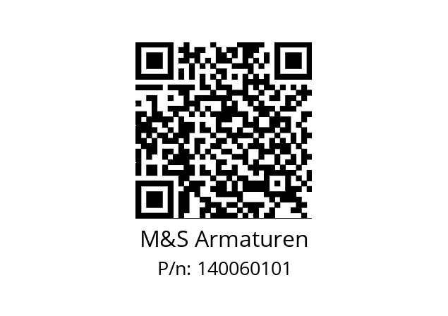   M&S Armaturen 140060101