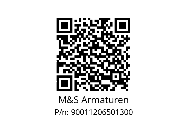   M&S Armaturen 90011206501300