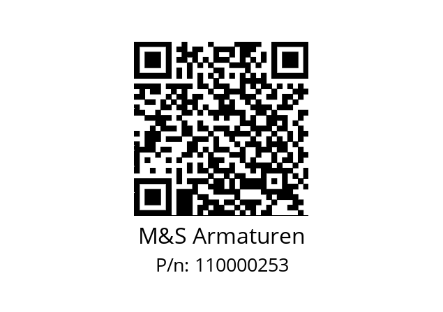   M&S Armaturen 110000253