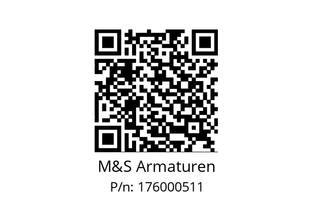   M&S Armaturen 176000511