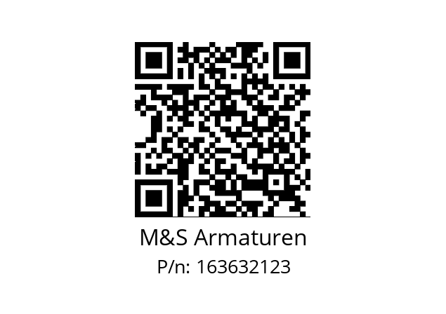   M&S Armaturen 163632123