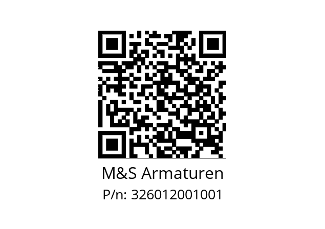   M&S Armaturen 326012001001