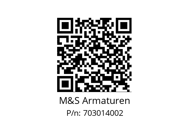   M&S Armaturen 703014002