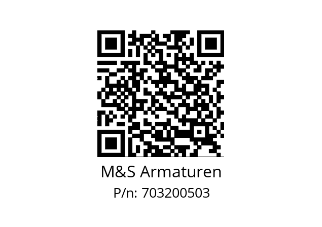   M&S Armaturen 703200503