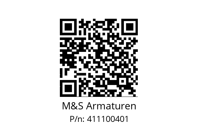   M&S Armaturen 411100401