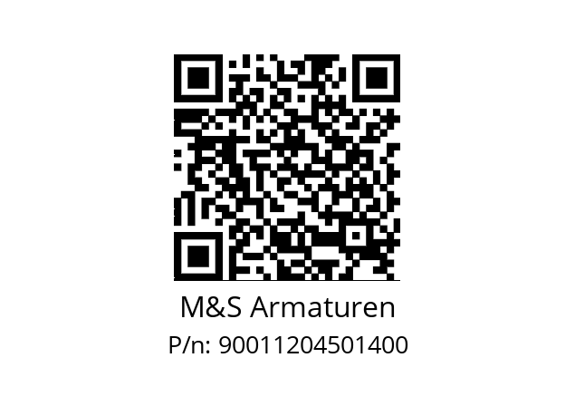   M&S Armaturen 90011204501400