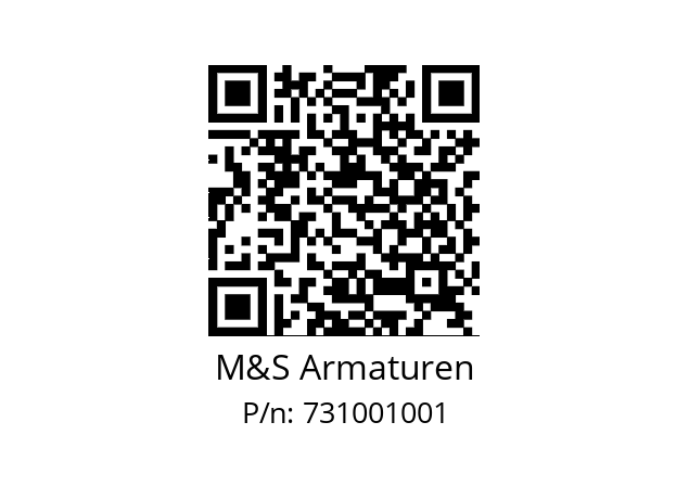   M&S Armaturen 731001001