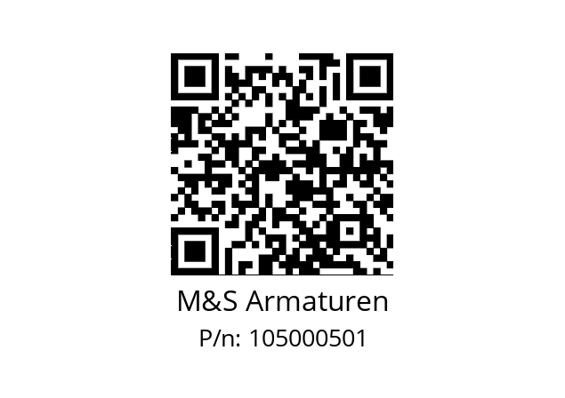   M&S Armaturen 105000501