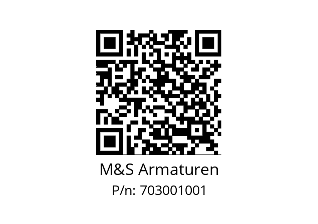   M&S Armaturen 703001001