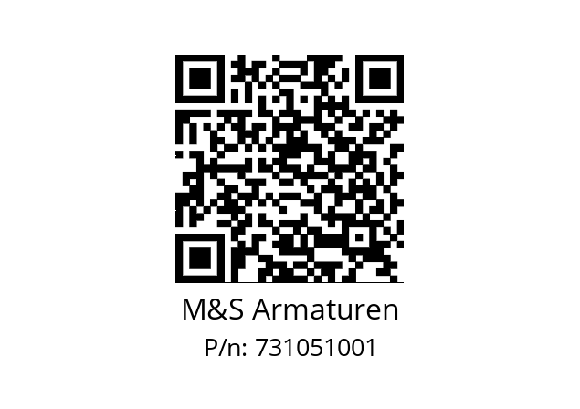   M&S Armaturen 731051001