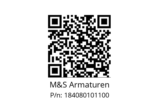   M&S Armaturen 184080101100