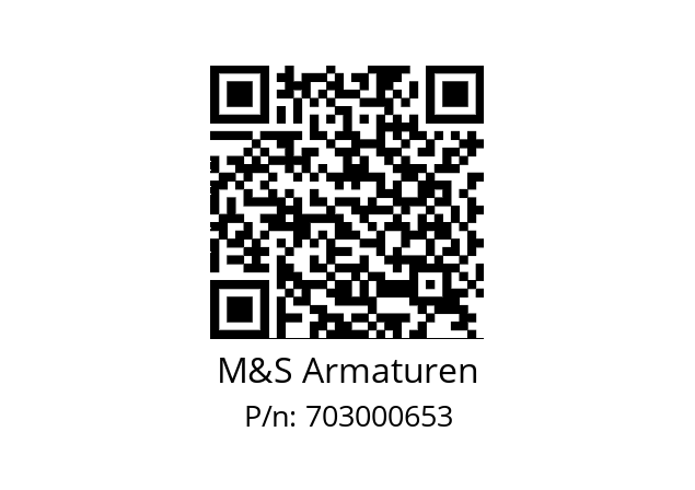   M&S Armaturen 703000653