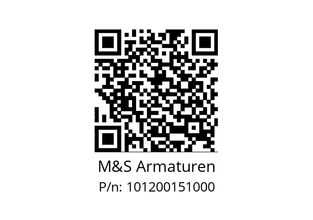   M&S Armaturen 101200151000