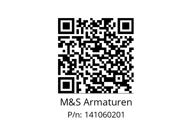   M&S Armaturen 141060201