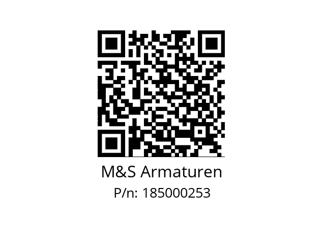   M&S Armaturen 185000253