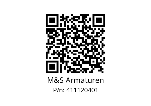   M&S Armaturen 411120401