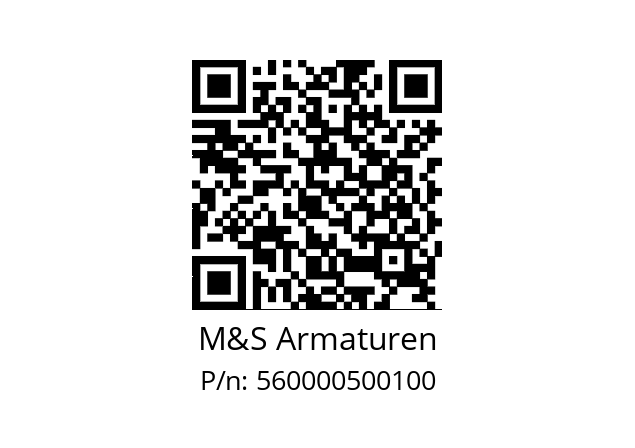   M&S Armaturen 560000500100