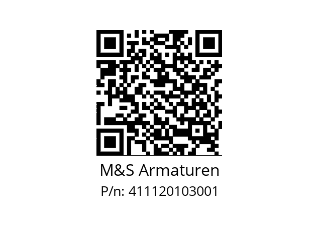   M&S Armaturen 411120103001